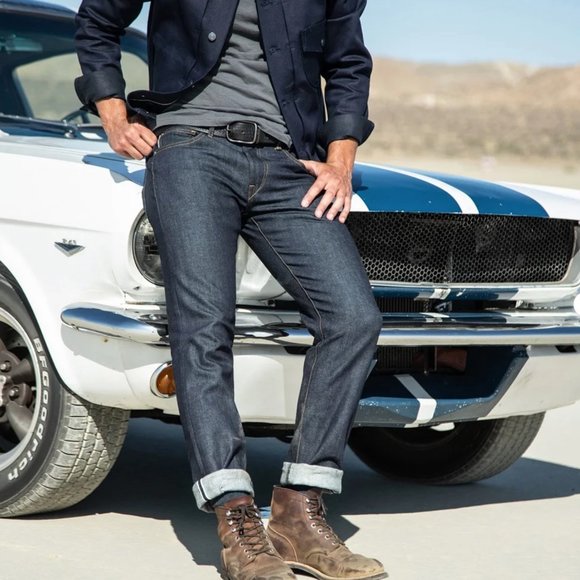 THE PEN SLIM JEAN - Indigo Raw 10.5oz